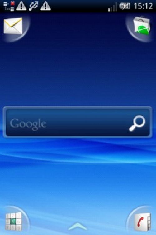 Скриншот с SE X8