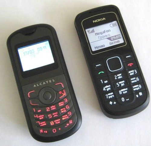 Alcatel OT103: телефон за 10 евро.