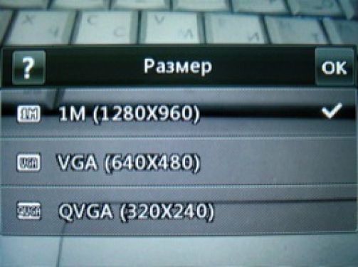 Скриншот LG T300