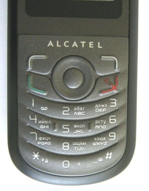 Alcatel OT103: телефон за 10 евро.