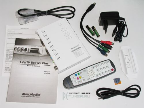 Комплект AVerMedia AVerTV Box W9 Plus