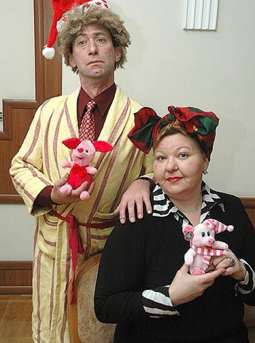 Яша и Сима - колоритная супружеская пара одесситов, глядя на которую смеялись все.