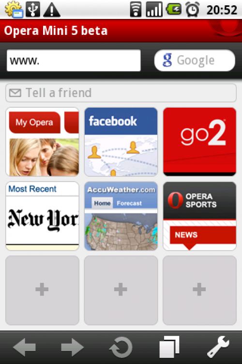 Opera Mini для Android