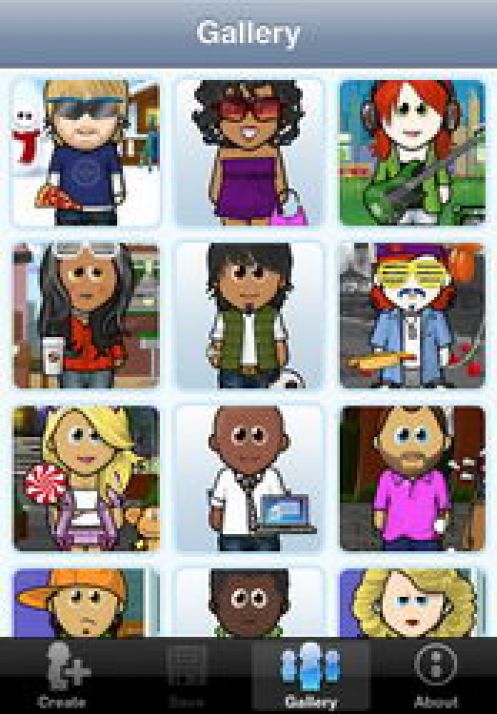 В WeeMee Avatar Creator ($0,99) можно делать аватары для Skype, AOL