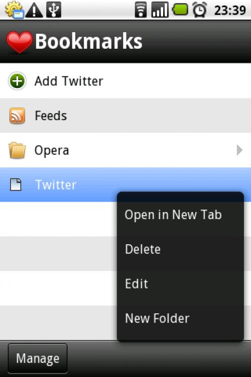 Opera Mini для Android