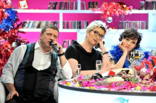 Съемки новогоднего шоу на телеканале "ТВ3" Съемки новогоднего шоу на телеканале "ТВ3"