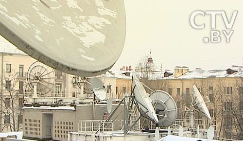 Фото. Вышка телецентра в Минске