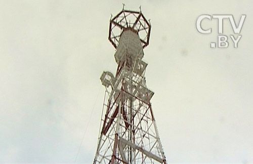 Фото. Вышка телецентра в Минске