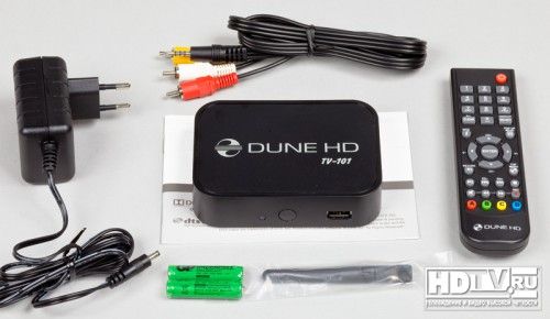 Обзор компактного сетевого HD-медиаплеера Dune HD TV-101(W)