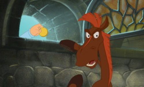 Кадр из мультфильма &laquo;Три богатыря и Шамаханская царица&raquo;