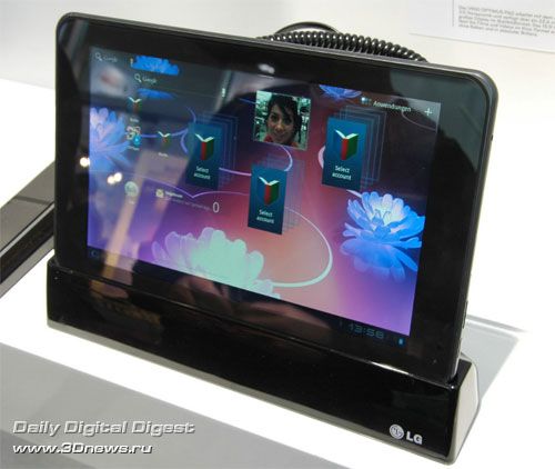 CeBIT 2011: высокопроизводительные мобильные девайсы LG