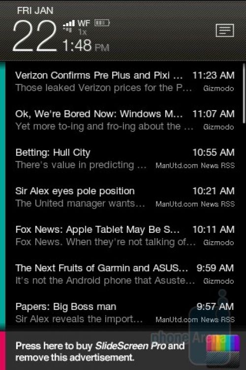 SlideScreen SlideScreen
