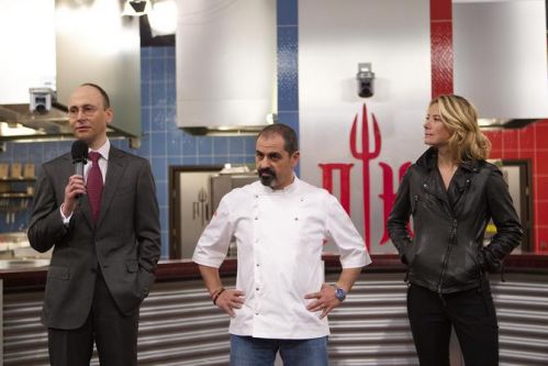 «1+1» устроил Юле Высоцкой «Адскую кухню»