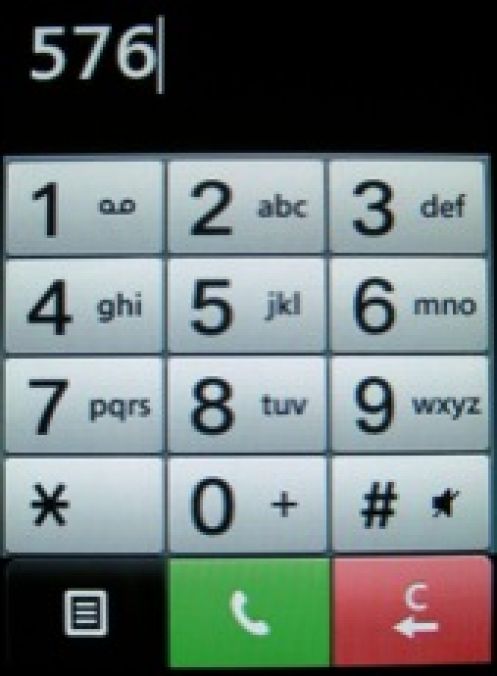 Скриншот LG T300