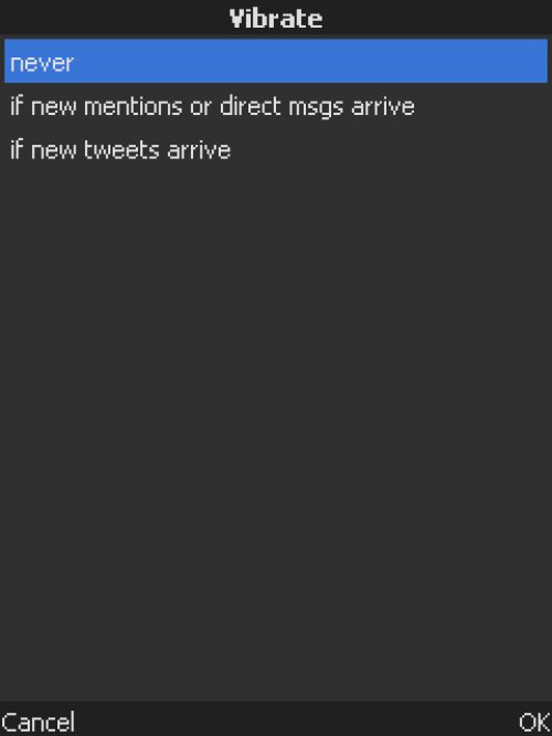 Обзор Twitter-клиентов для платформы J2ME Обзор Twitter-клиентов для платформы J2ME