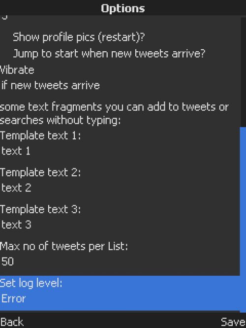 Обзор Twitter-клиентов для платформы J2ME