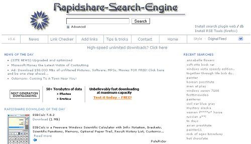 rapidshare-search-engine