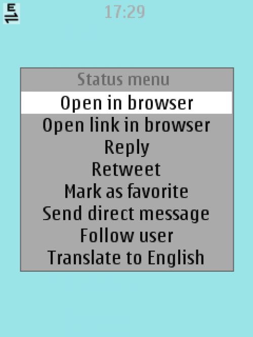 Обзор Twitter-клиентов для платформы J2ME Обзор Twitter-клиентов для платформы J2ME