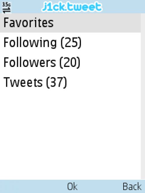 Обзор Twitter-клиентов для платформы J2ME Обзор Twitter-клиентов для платформы J2ME