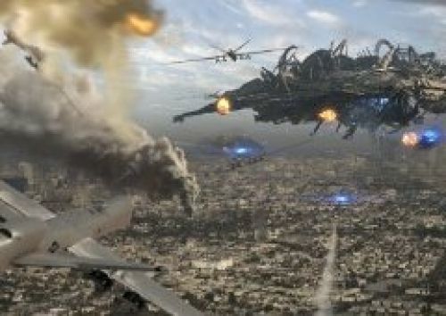 Кадр из фильма "Скайлайн"