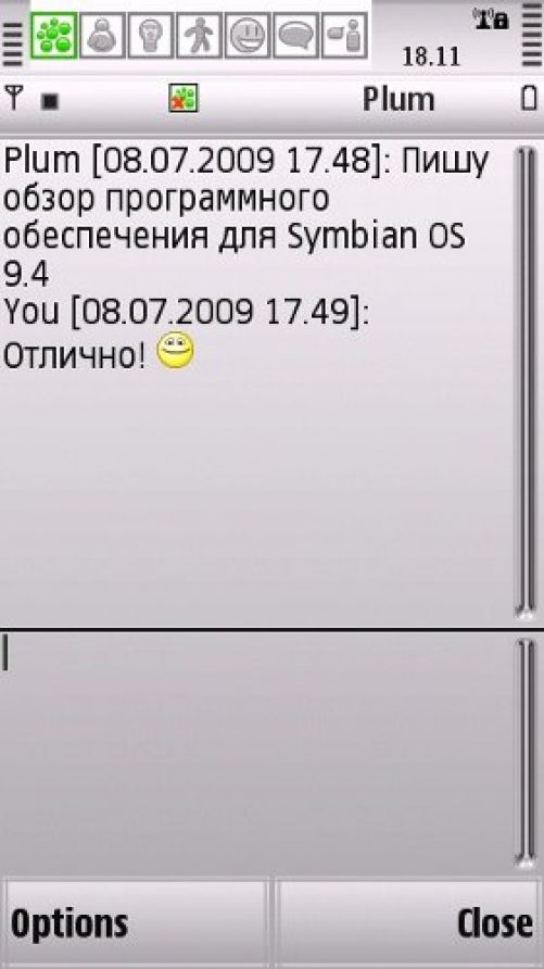 Джентльменский набор программ для сенсорных телефонов Nokia на базе Symbian OS 9.4