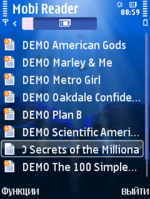 Сводный обзор Symbian-программ для чтения электронных книг Сводный обзор Symbian-программ для чтения электронных книг