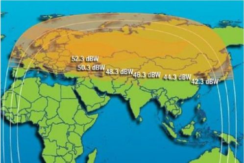 Intelsat 17 Ku-band Russia