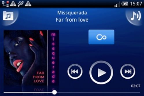 Скриншот с SE X8