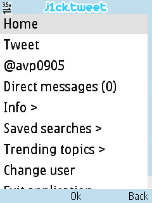 Обзор Twitter-клиентов для платформы J2ME Обзор Twitter-клиентов для платформы J2ME