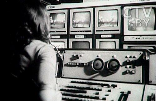 Фото. Старое обрудование в телецентре в Минске