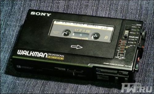 Первый профессиональный плеер Walkman