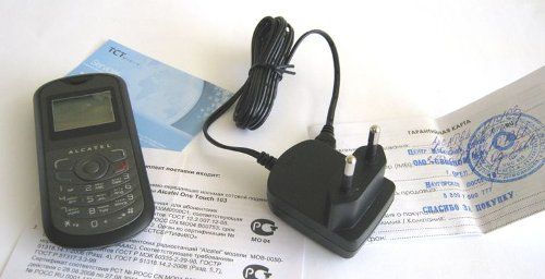 Alcatel OT103: телефон за 10 евро.