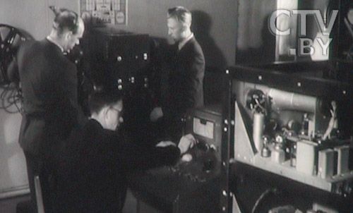 Фото. Старое обрудование в телецентре в Минске