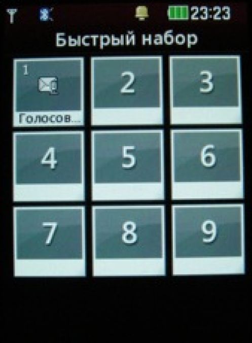 Скриншот LG T300