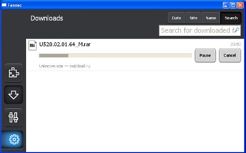 Предварительный обзор браузера Mozilla Fennec