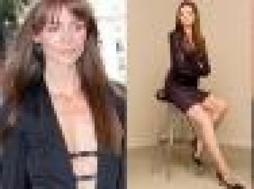 Саффрон Барроуз. Вместе с Кристианом Слейтером играет в новом телепроекте