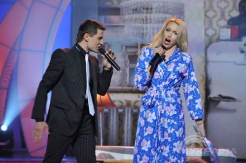 Сергей Лоб превратил Суперблондинку Полякову в домохозяйку 