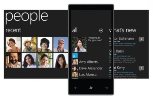 Хаб &laquo;people&raquo; в Windows Phone 7