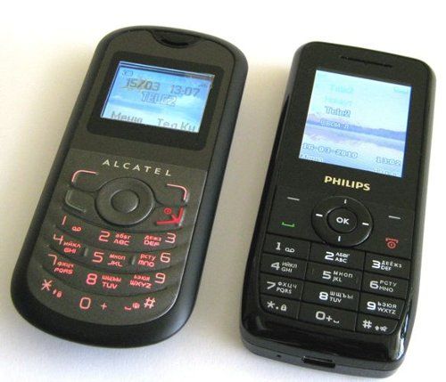 Alcatel OT103: телефон за 10 евро.