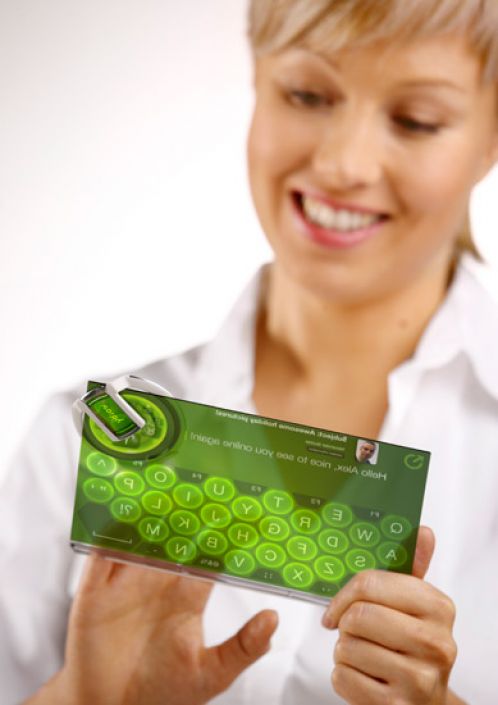 Получен патент на мобильный телефон Nokia Morph (3 фото)