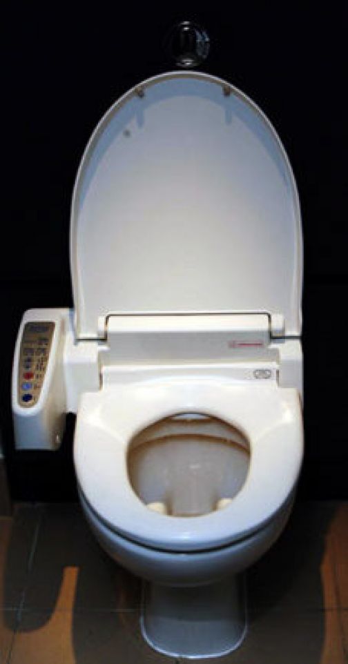 Безбумажный туалет