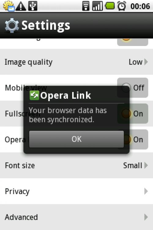 Opera Mini для Android