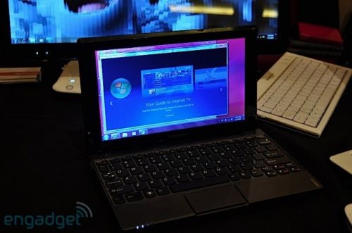 Бюджетный сенсорный нетбук от Lenovo (15 фото)