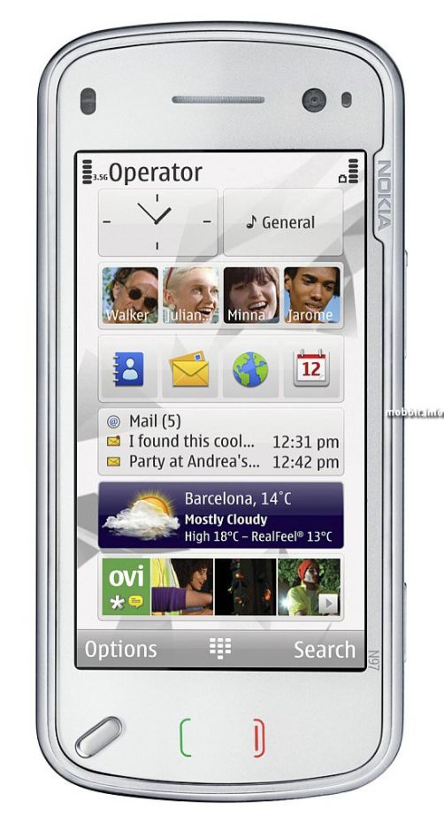 Смартфон Nokia N97 - неожиданная новинка от Nokia