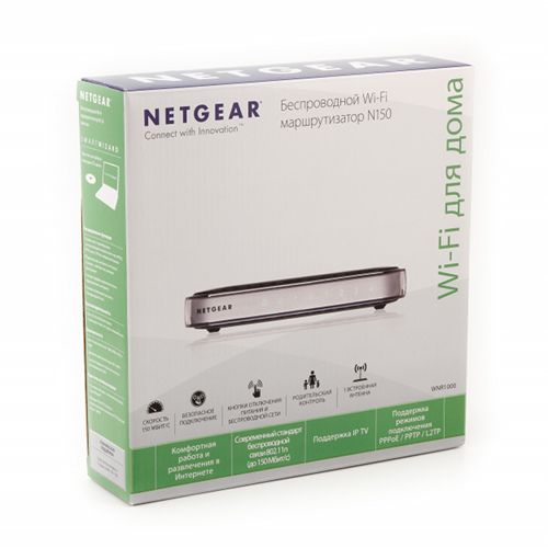 Netgear WNR1000: Коробка