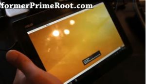 Планшет ASUS Eee Pad Transformer Prime под управлением Ubuntu на видео