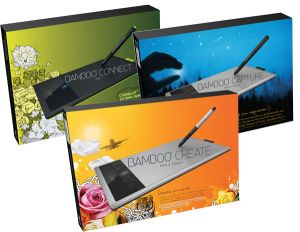 Планшеты Wacom Bamboo: Connect, Capture и Create