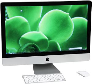 iMac с 27-дюймовым экраном тест дисплея