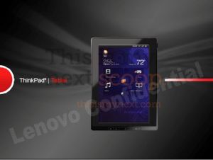 Lenovo готовит планшет ThinkPad с NVIDIA Tegra 2 и Android 3.0