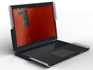 Концепт раскладного ноутбука Fujitsu Lifebook X2